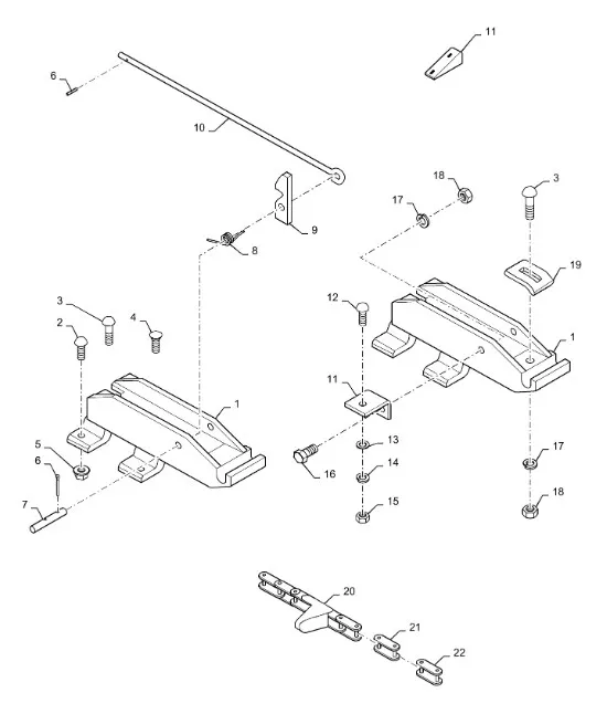 176466C2 - Пластина прижимная